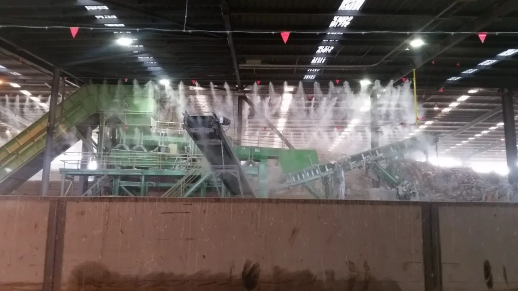 custom misting spraying system