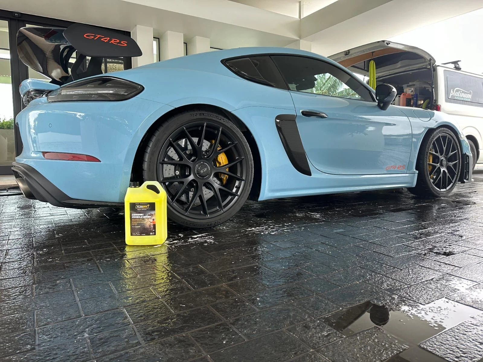 Automotive cleaning chemical solutions